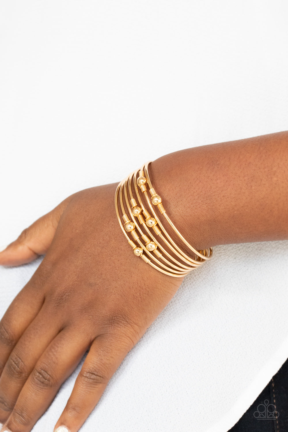Paparazzi ♥ Industrial Intricacies - Gold ♥  Bracelet