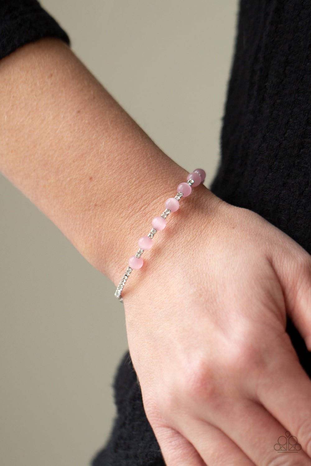 Paparazzi ♥ Tea Party Twinkle - Pink ♥  Bracelet