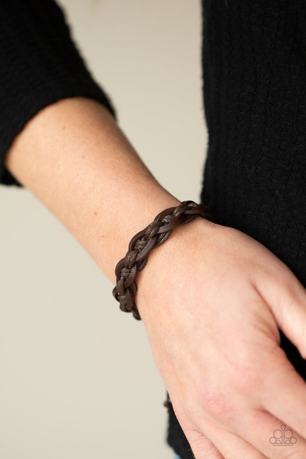 Paparazzi ♥ Rugged Adventure - Brown ♥  Bracelet