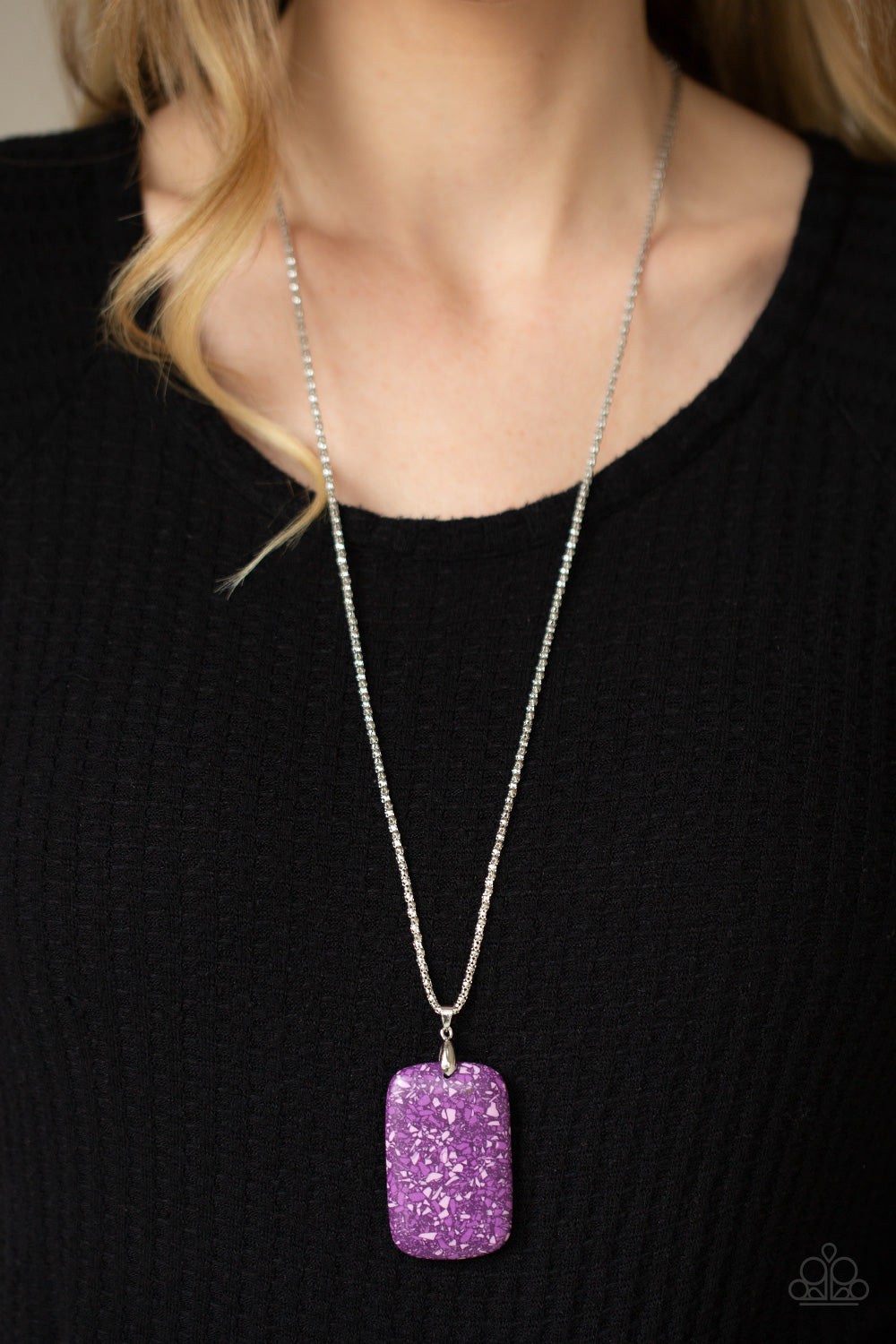 Paparazzi ♥ Fundamentally Funky - Purple ♥  Necklace