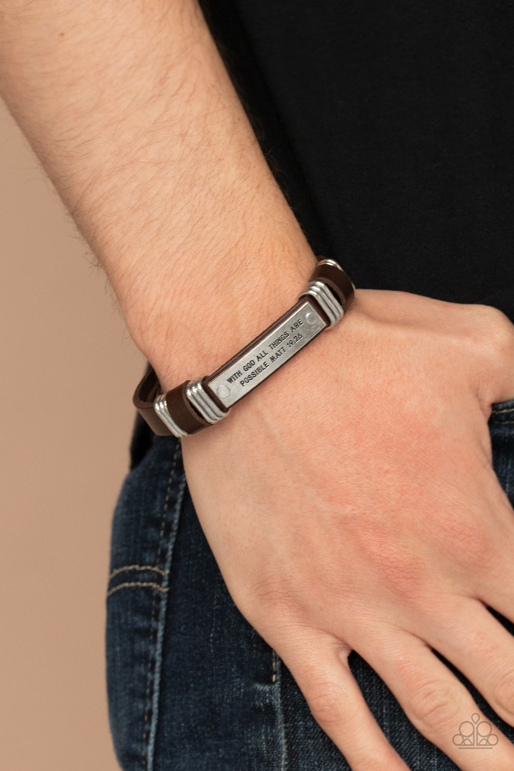 Paparazzi ♥ Make It Possible - Brown ♥  Bracelet