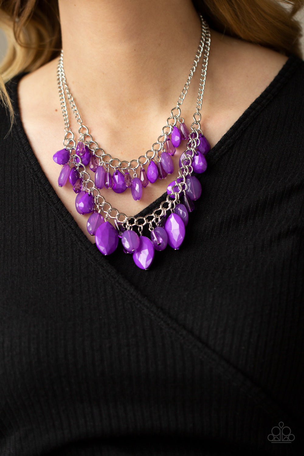 Paparazzi ♥ Midsummer Mixer - Purple ♥  Necklace