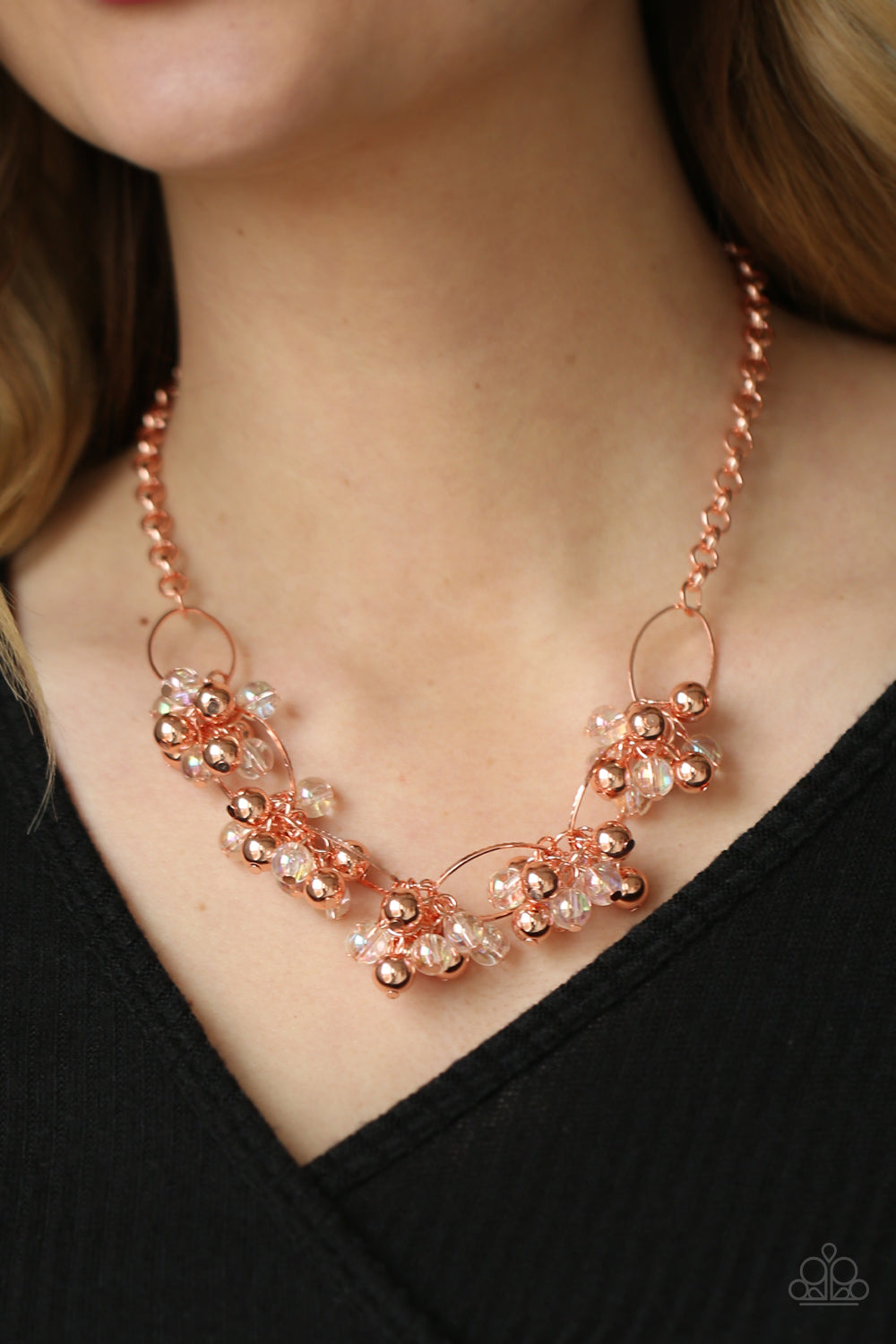 Paparazzi ♥ Effervescent Ensemble - Copper ♥  Necklace