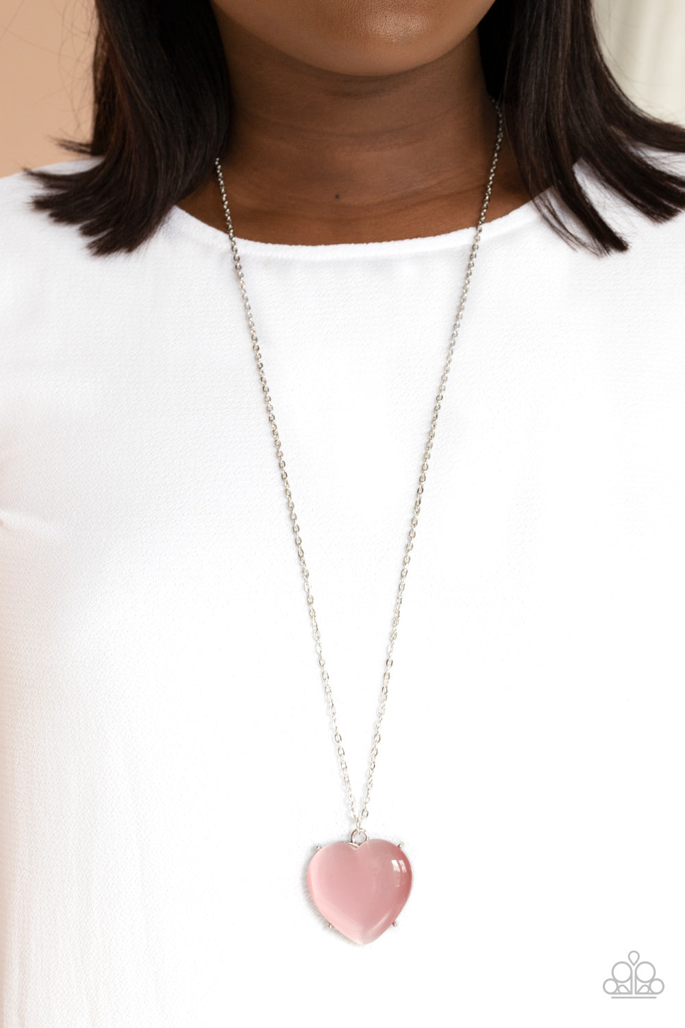 Paparazzi ♥ Warmhearted Glow - Pink ♥  Necklace
