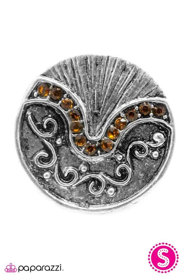 Paparazzi ♥ A Wave Of Inspiration - Brown ♥ Ring