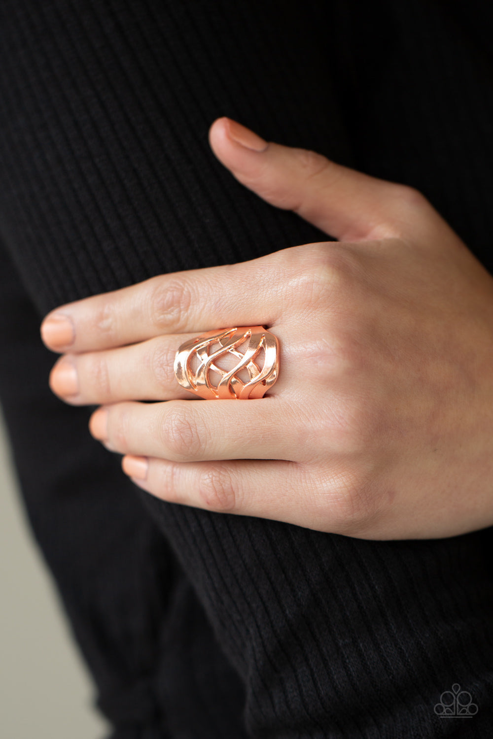 Paparazzi ♥ Open Fire - Copper ♥  Ring
