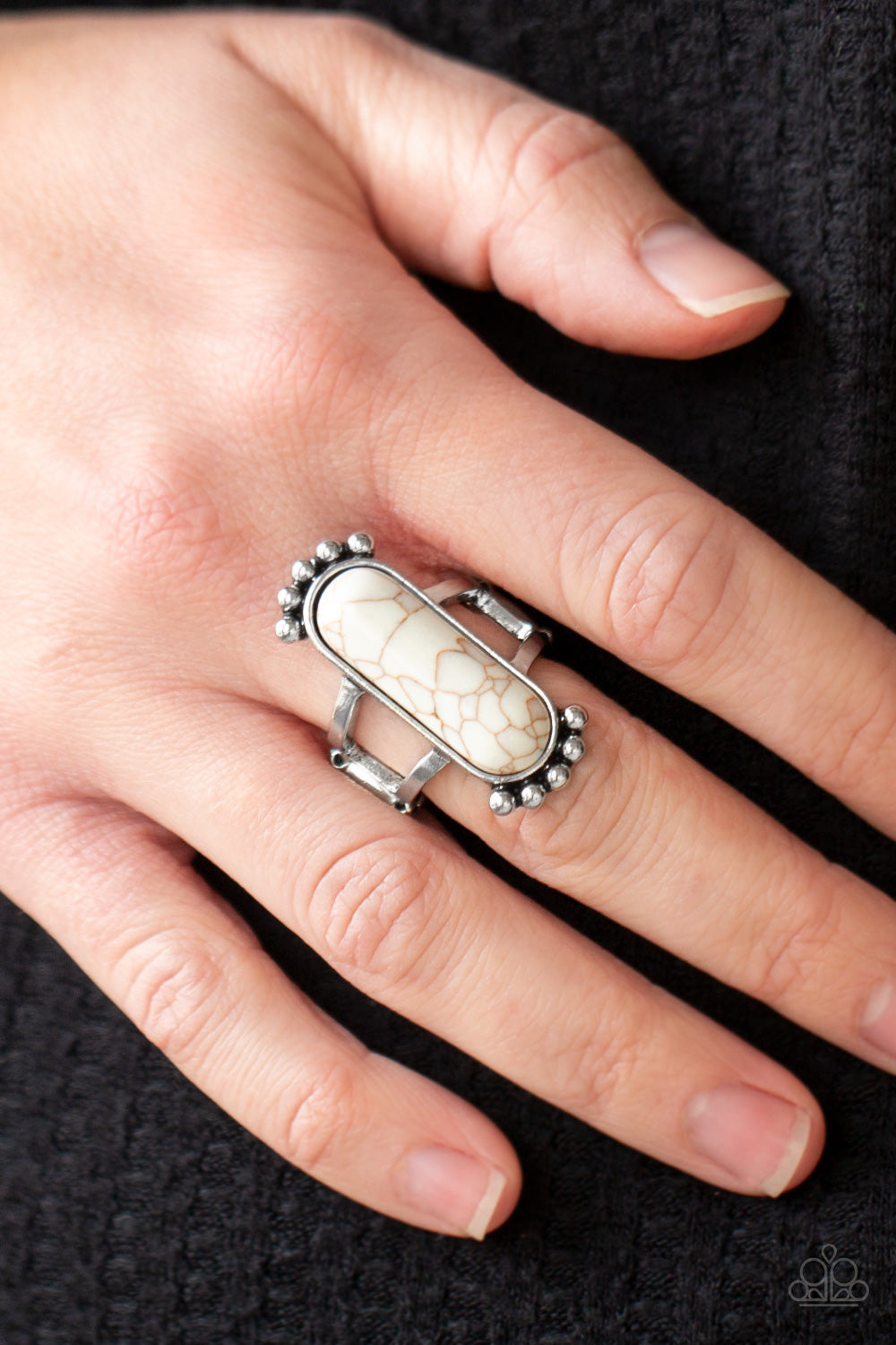 Paparazzi ♥ Ranch Relic - White ♥  Ring