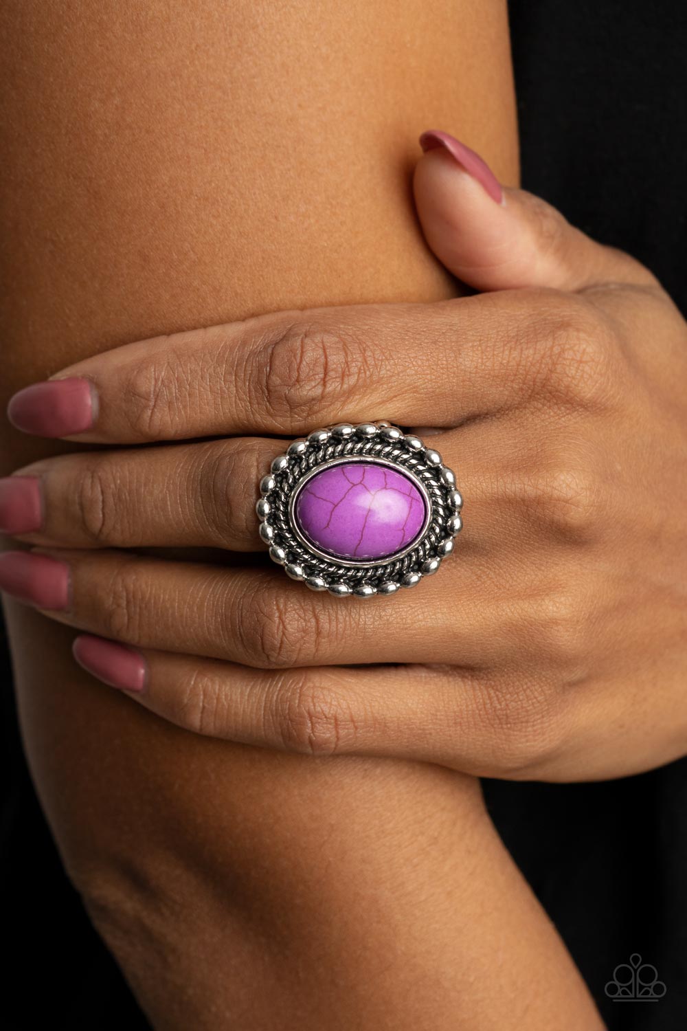 Paparazzi ♥ Sedona Soul - Purple ♥  Ring