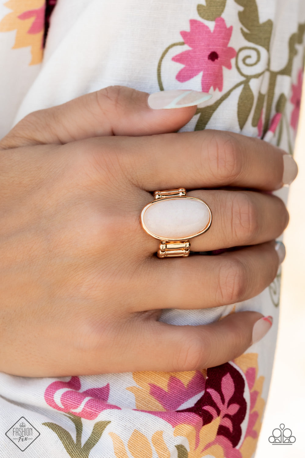 Paparazzi ♥ Mystical Mantra - Gold ♥  Ring