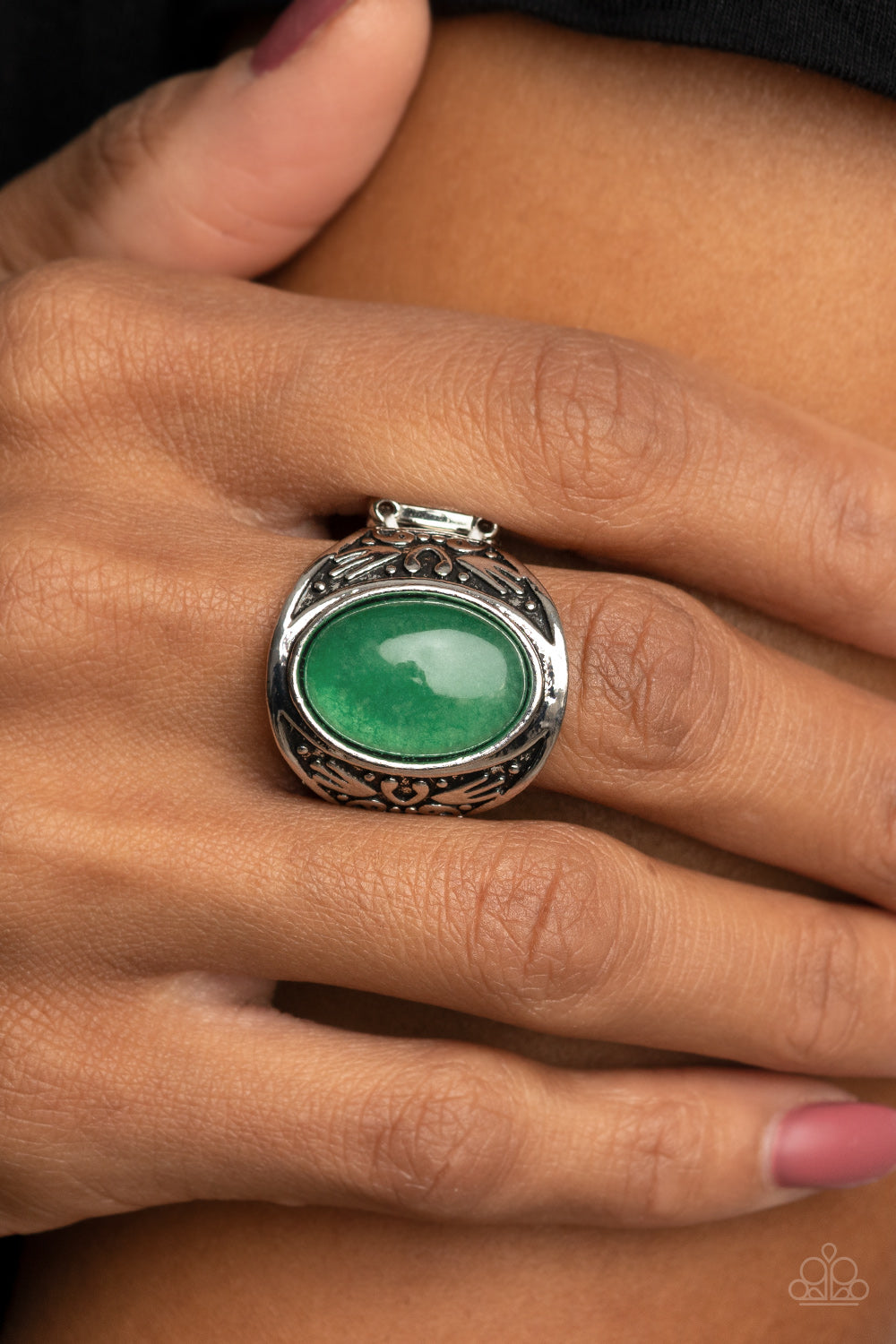 Paparazzi ♥ Sedona Dream - Green ♥  Ring