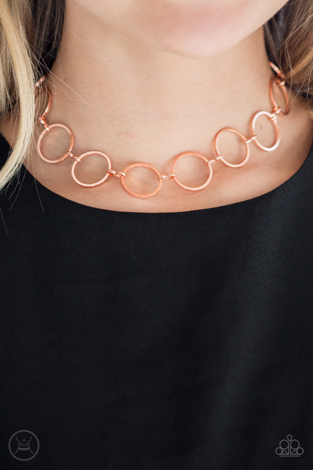 Paparazzi ♥ Retro Metro - Copper ♥  Necklace