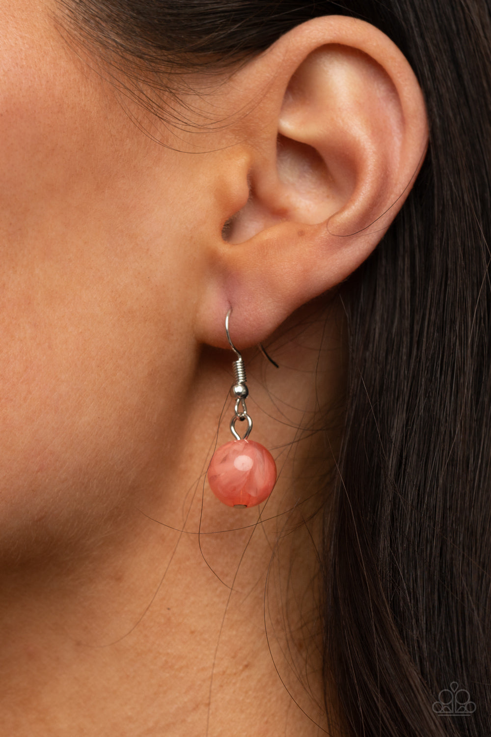 Paparazzi ♥ Staycation Stunner - Orange ♥  Necklace