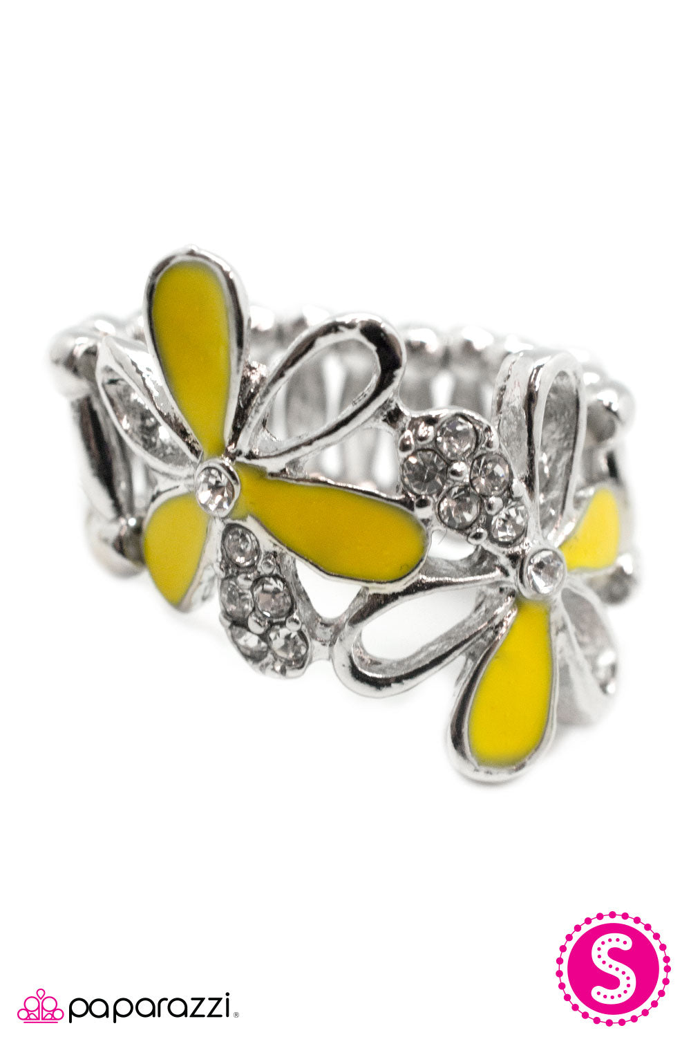 Paparazzi ♥ On The Sunny Side - Yellow ♥  Ring