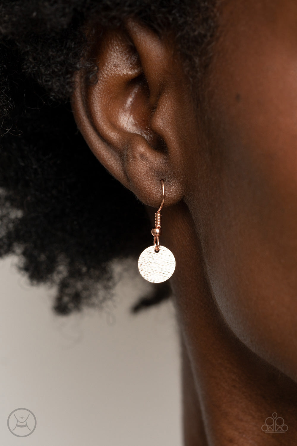 Paparazzi ♥ Dont Get Bent Out Of Shape - Copper ♥  Necklace