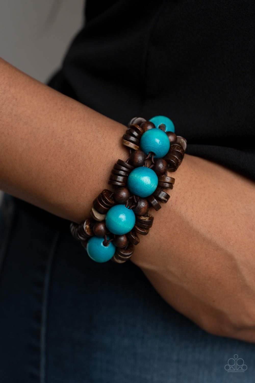 Paparazzi ♥ Tropical Temptations - Blue ♥  Bracelet