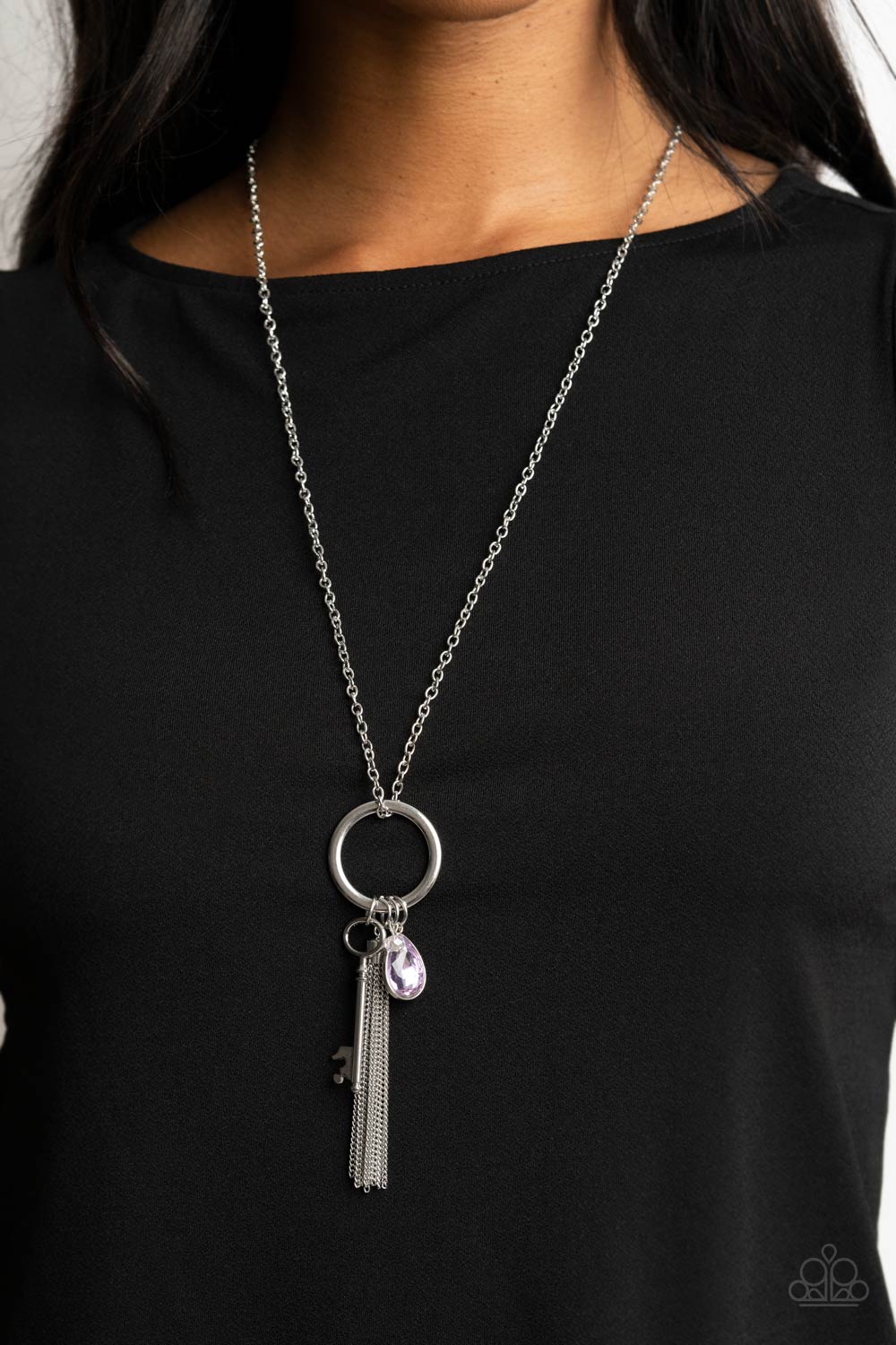Paparazzi ♥ Unlock Your Sparkle - Purple ♥  Necklace