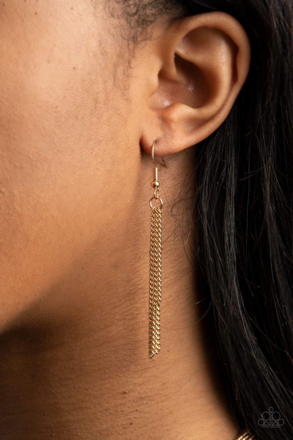 Paparazzi ♥ Save Your TIERS - Gold ♥  Necklace