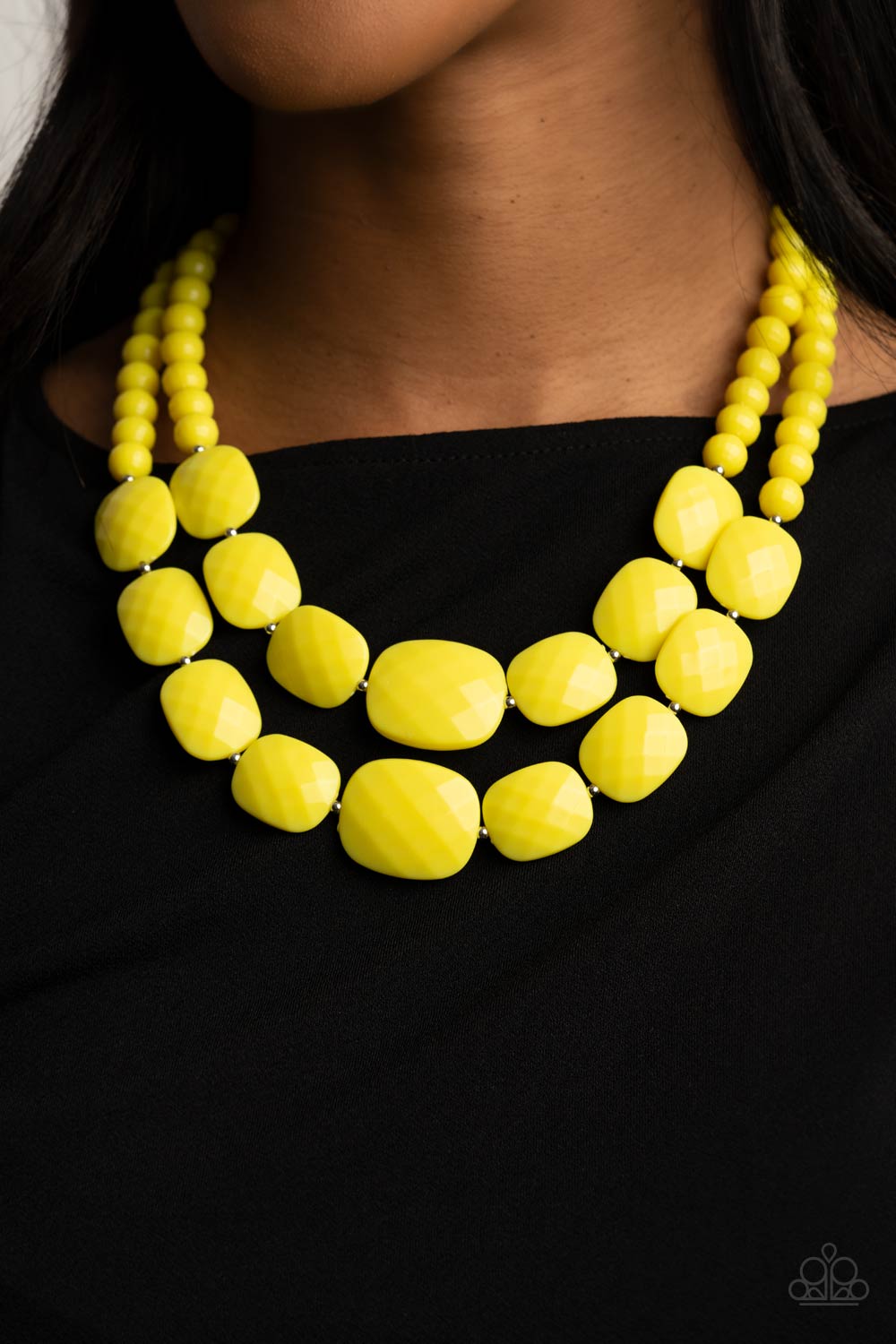 Paparazzi ♥ Resort Ready - Yellow ♥  Necklace
