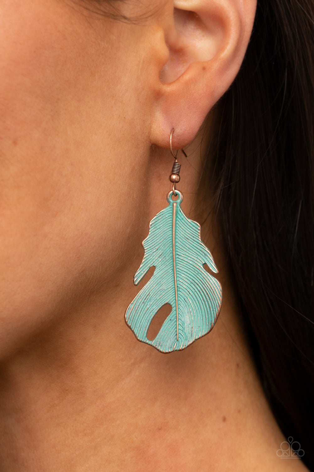 Paparazzi ♥ Heads QUILL Roll - Copper ♥  Earrings