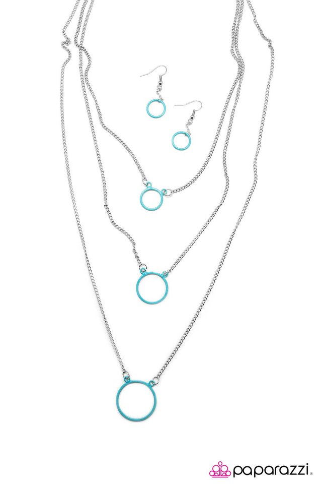 Paparazzi ♥ Olympian - Blue ♥ Necklace