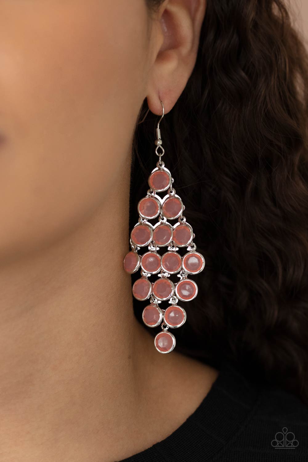 Paparazzi ♥ With All DEW Respect - Orange ♥  Earrings
