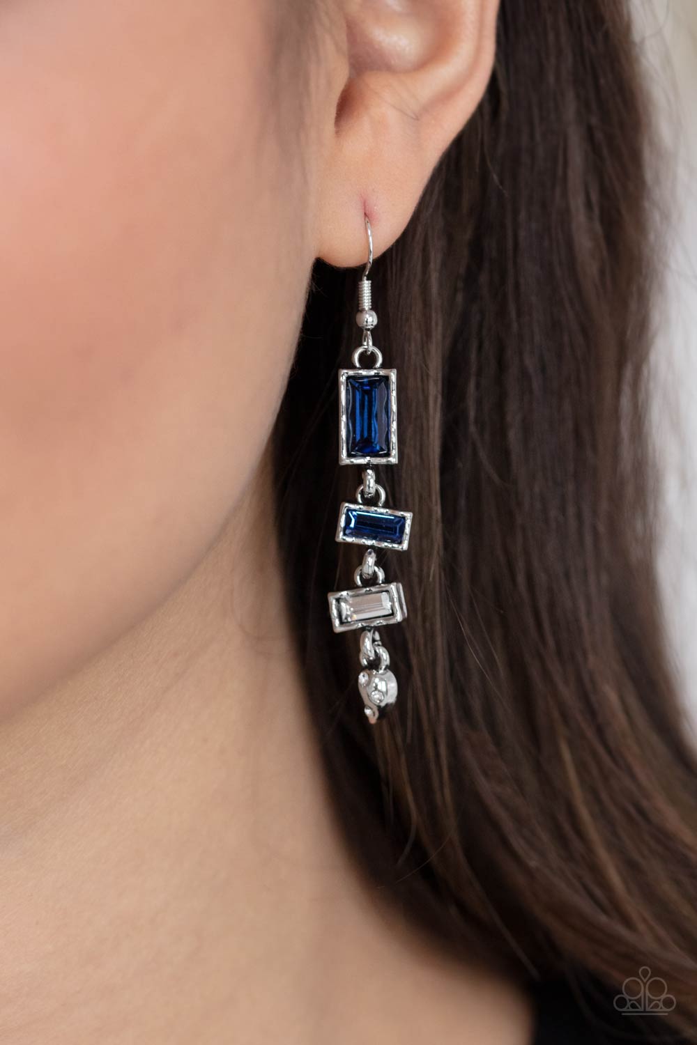 Paparazzi ♥ Modern Day Artifact - Blue ♥  Earrings
