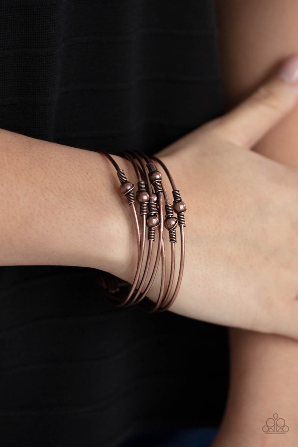 Paparazzi ♥ Industrial Intricacies - Copper ♥  Bracelet