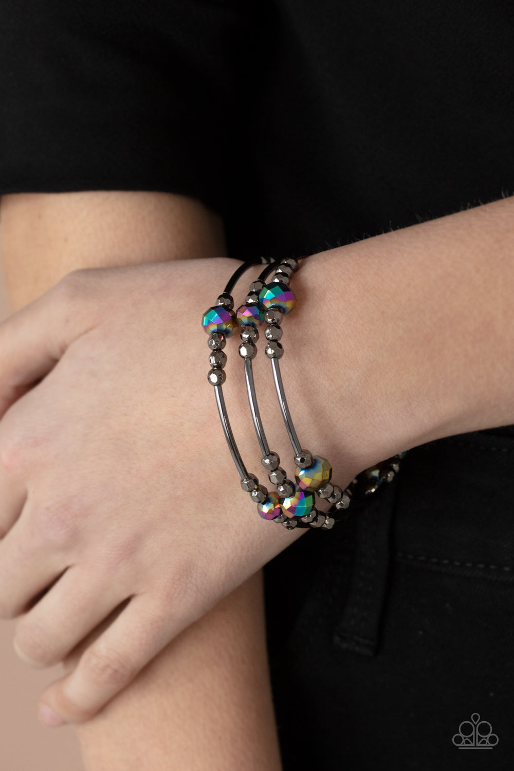 Paparazzi ♥ Showy Shimmer - Multi ♥  Bracelet