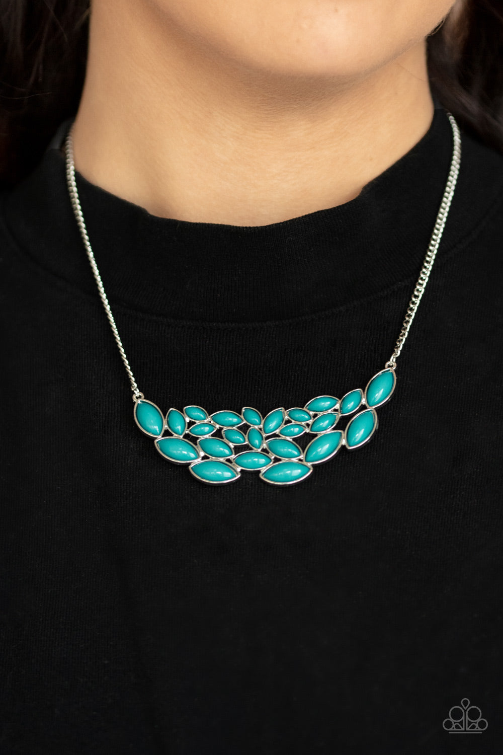 Paparazzi ♥ Eden Escape - Blue ♥  Necklace