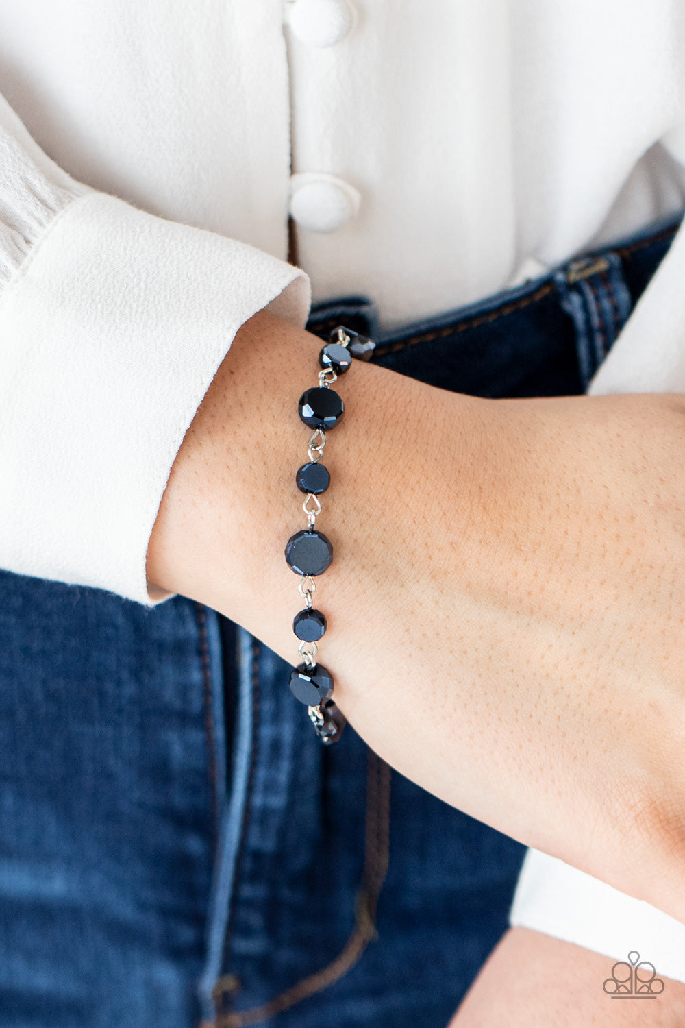 Paparazzi ♥ Colorfully Cosmic - Blue ♥  Bracelet