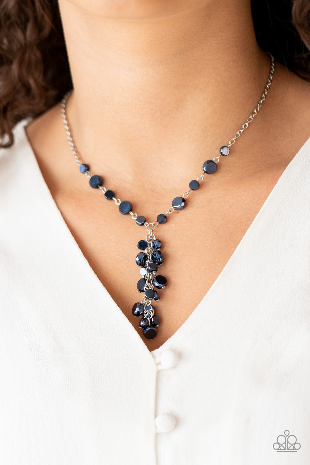 Paparazzi ♥ Cosmic Charisma - Blue ♥  Necklace