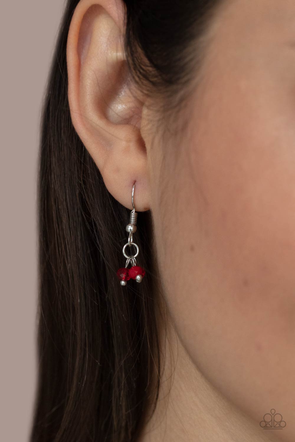 Paparazzi ♥ Simple Blessings - Red ♥  Necklace