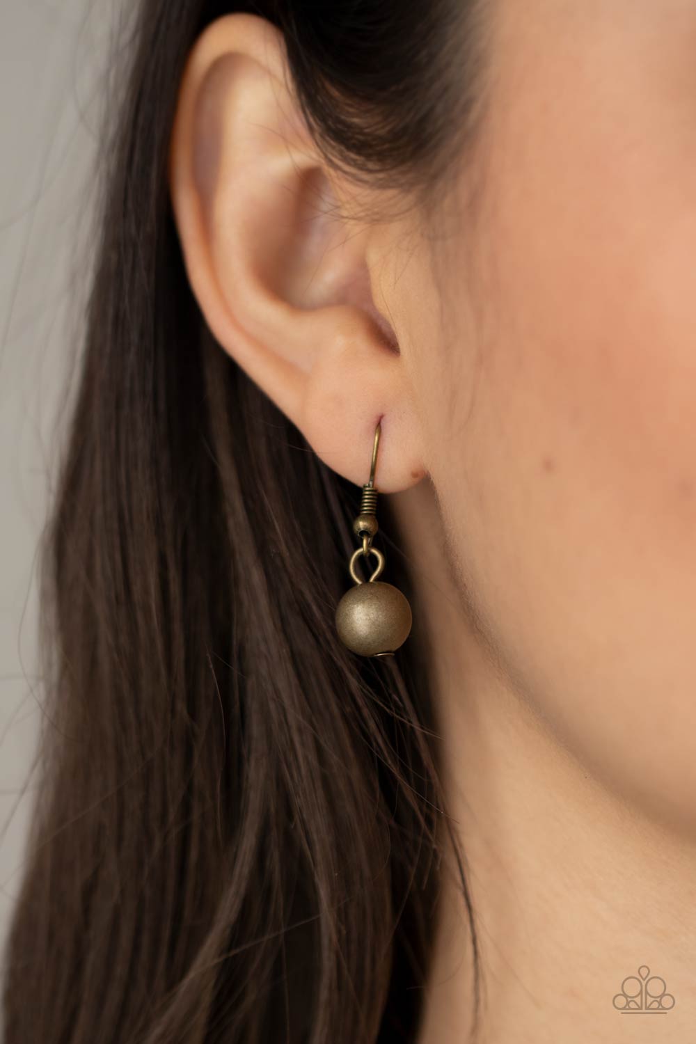 Paparazzi ♥ Extra Exhilarating - Brass ♥  Necklace