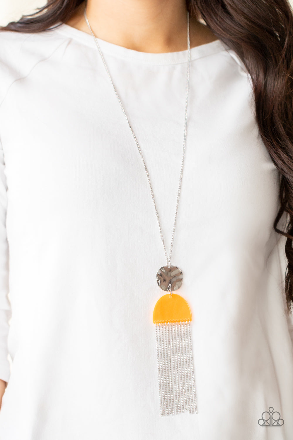 Paparazzi ♥ Color Me Neon - Orange ♥  Necklace