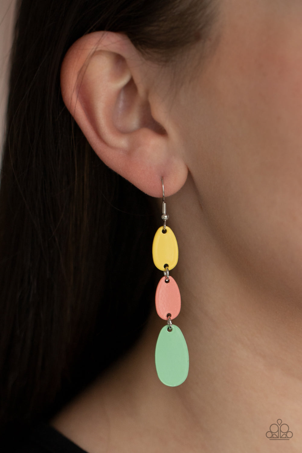Paparazzi ♥ Rainbow Drops - Multi ♥  Earrings