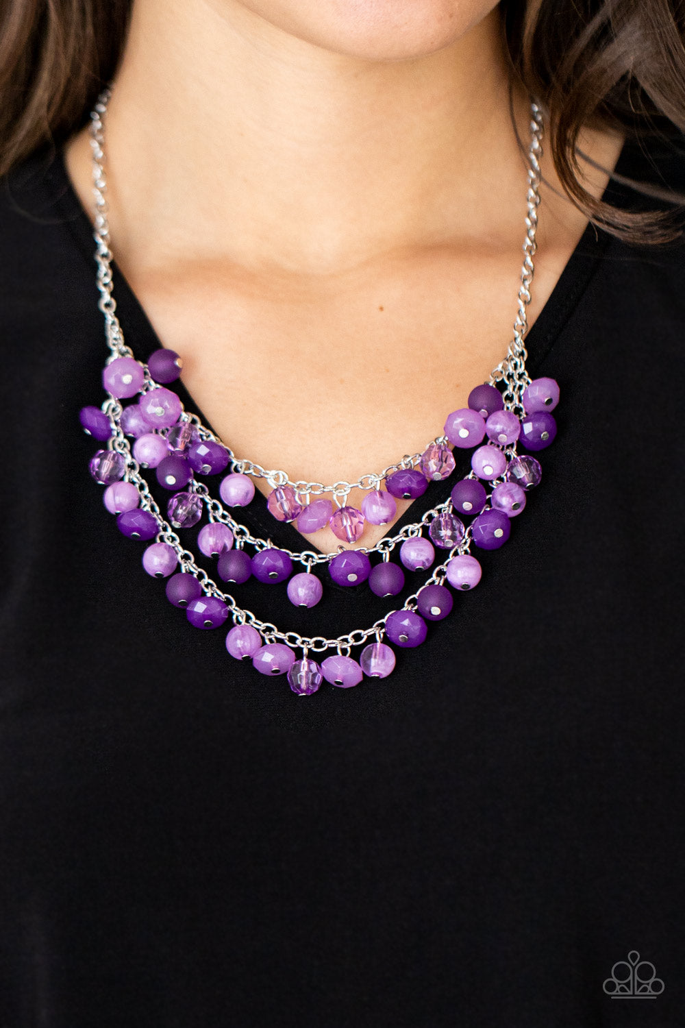 Paparazzi ♥ Fairytale Timelessness - Purple ♥  Necklace