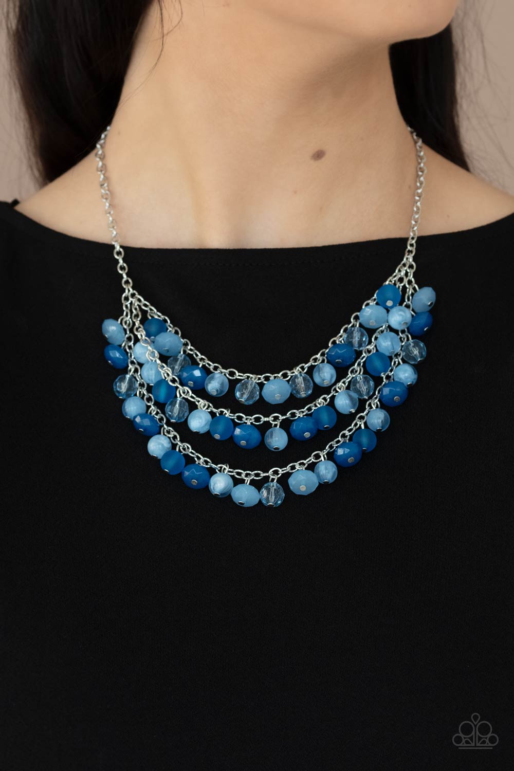 Paparazzi ♥ Fairytale Timelessness - Blue ♥  Necklace