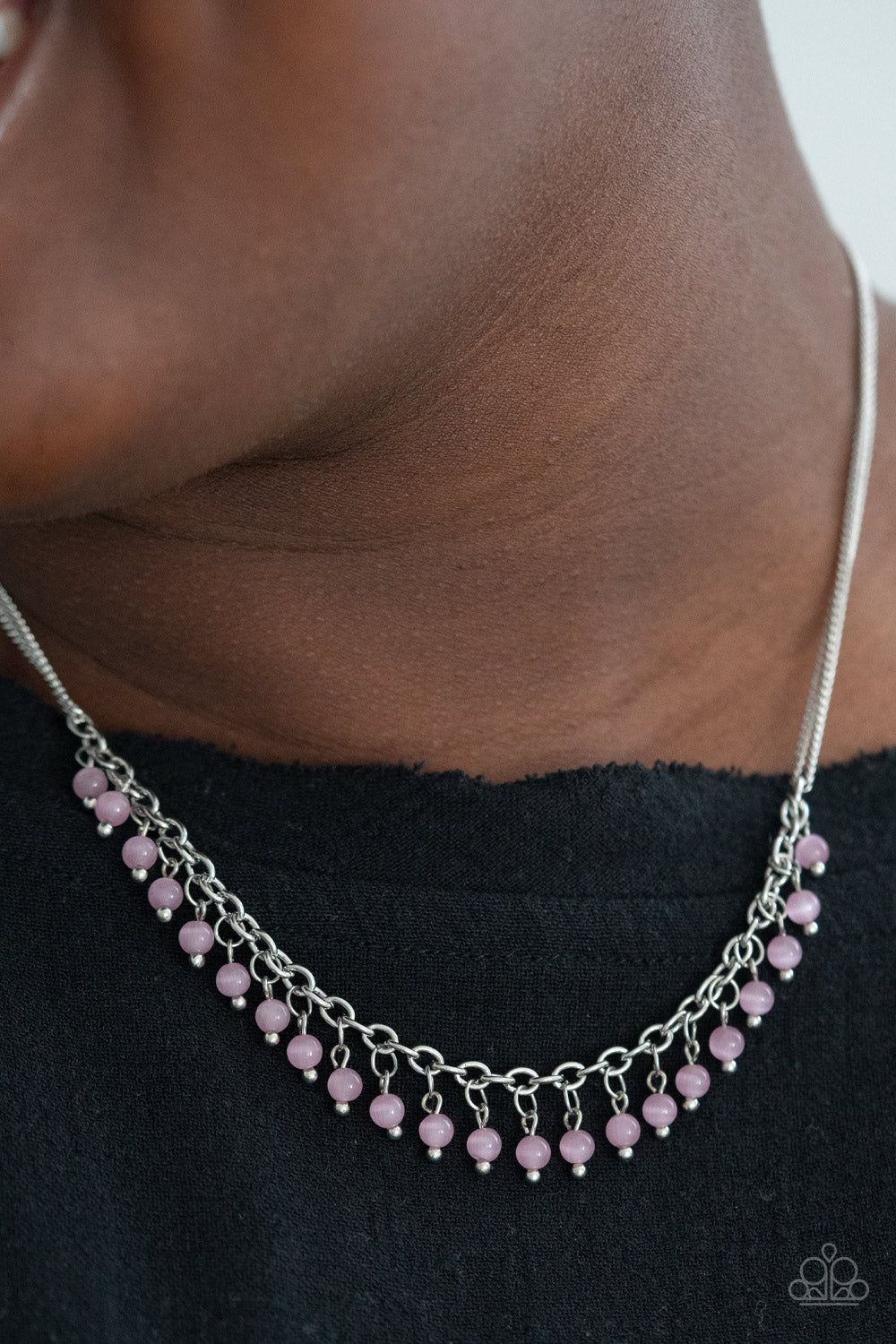 Paparazzi ♥ DEW a Double Take - Pink ♥  Necklace