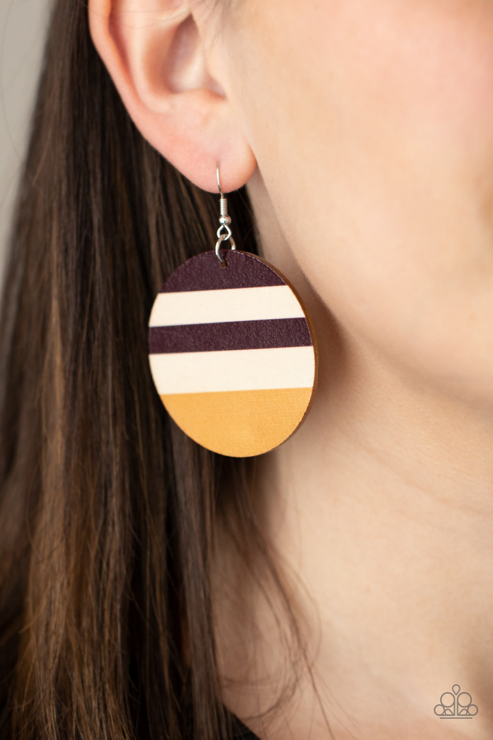Paparazzi ♥ Yacht Party - Yellow ♥  Earrings