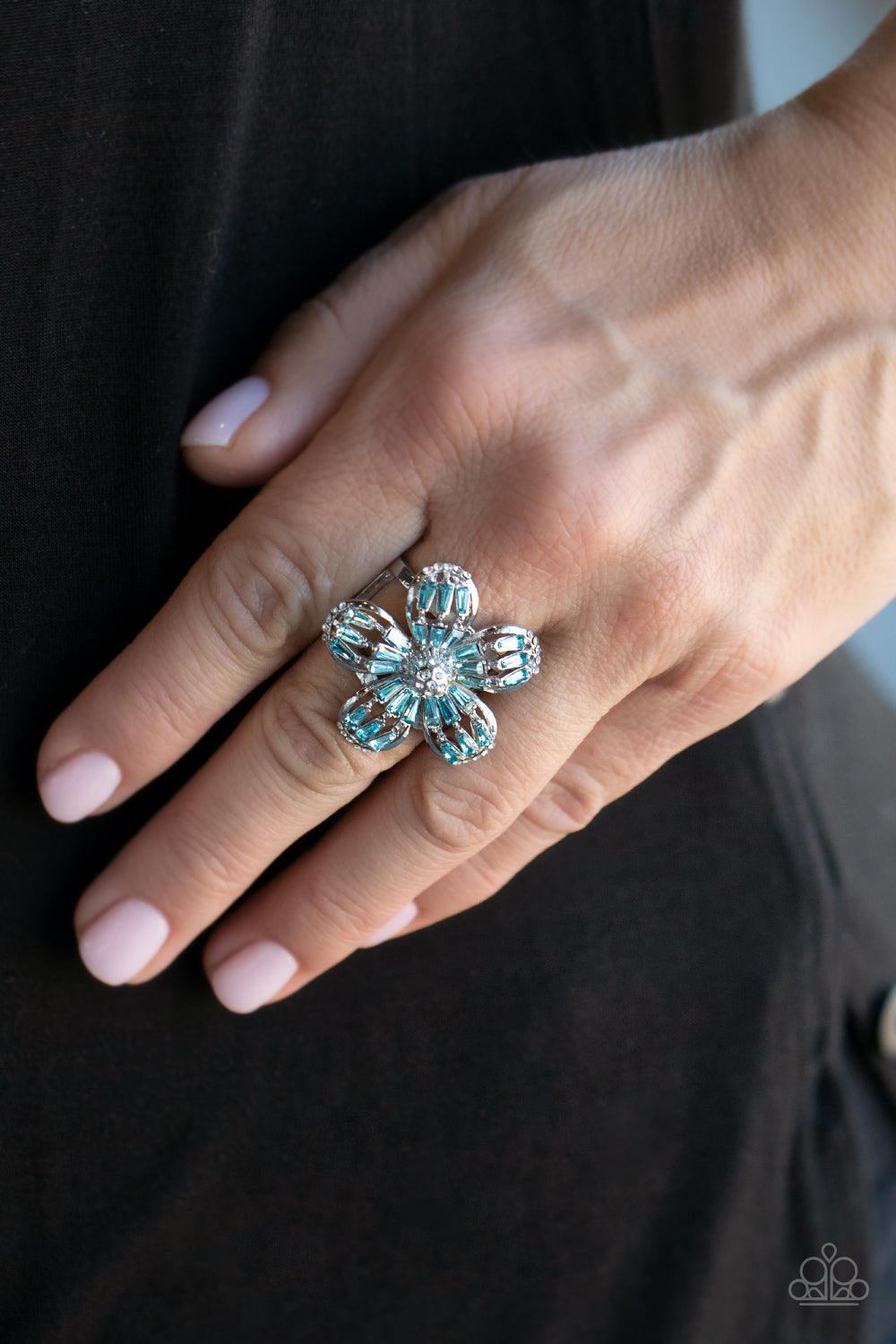 Paparazzi ♥ Botanical Ballroom - Blue ♥  Ring