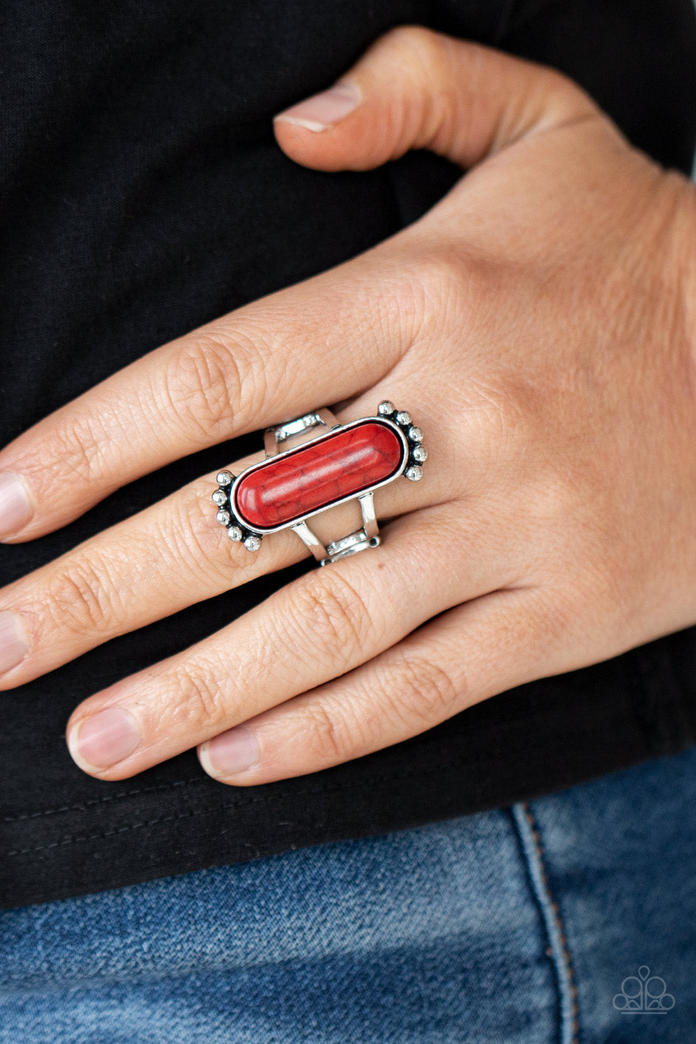 Paparazzi ♥ Ranch Relic - Red ♥  Ring