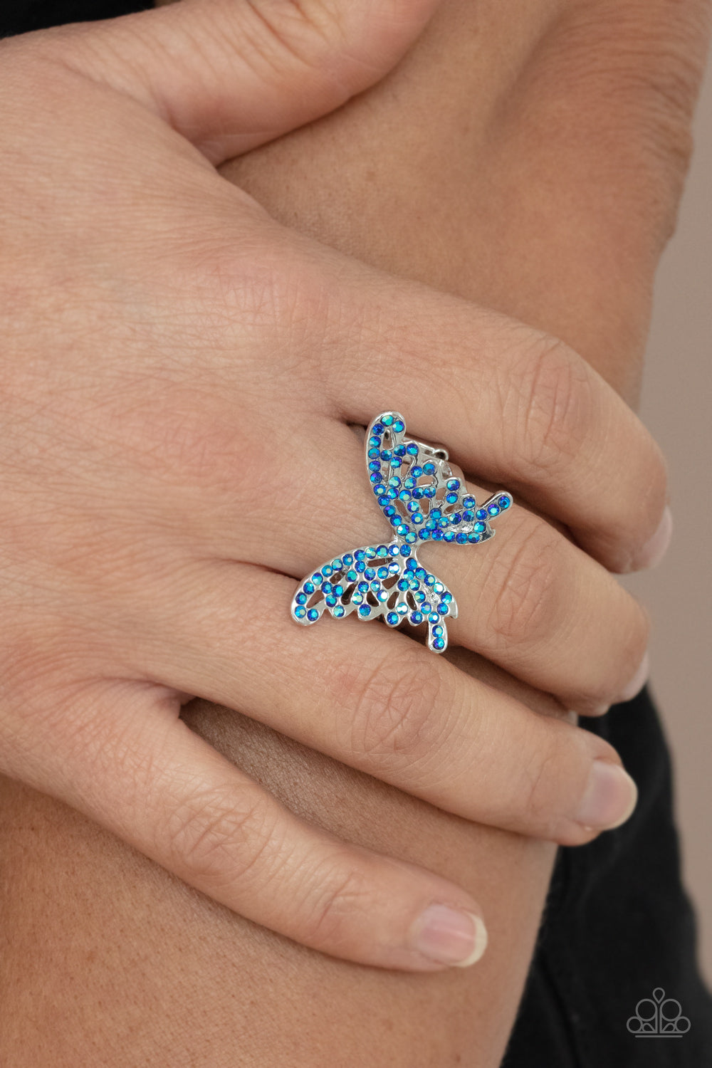 Paparazzi ♥ Butterfly Orchard - Blue ♥  Ring