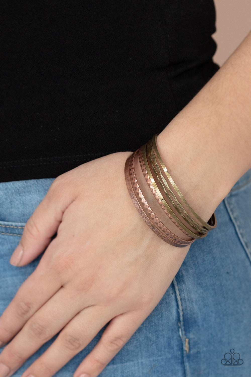 Paparazzi ♥ How Do You Stack Up? - Multi ♥  Bracelet