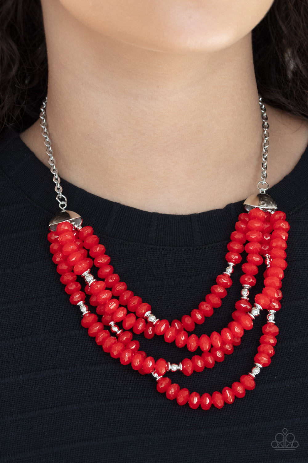 Paparazzi ♥ Best POSH-ible Taste - Red ♥  Necklace