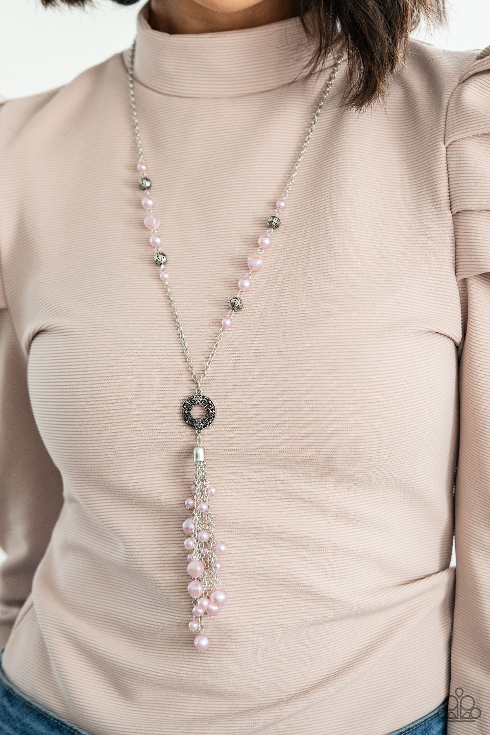 Paparazzi ♥ Tasseled Treasure - Pink ♥  Necklace
