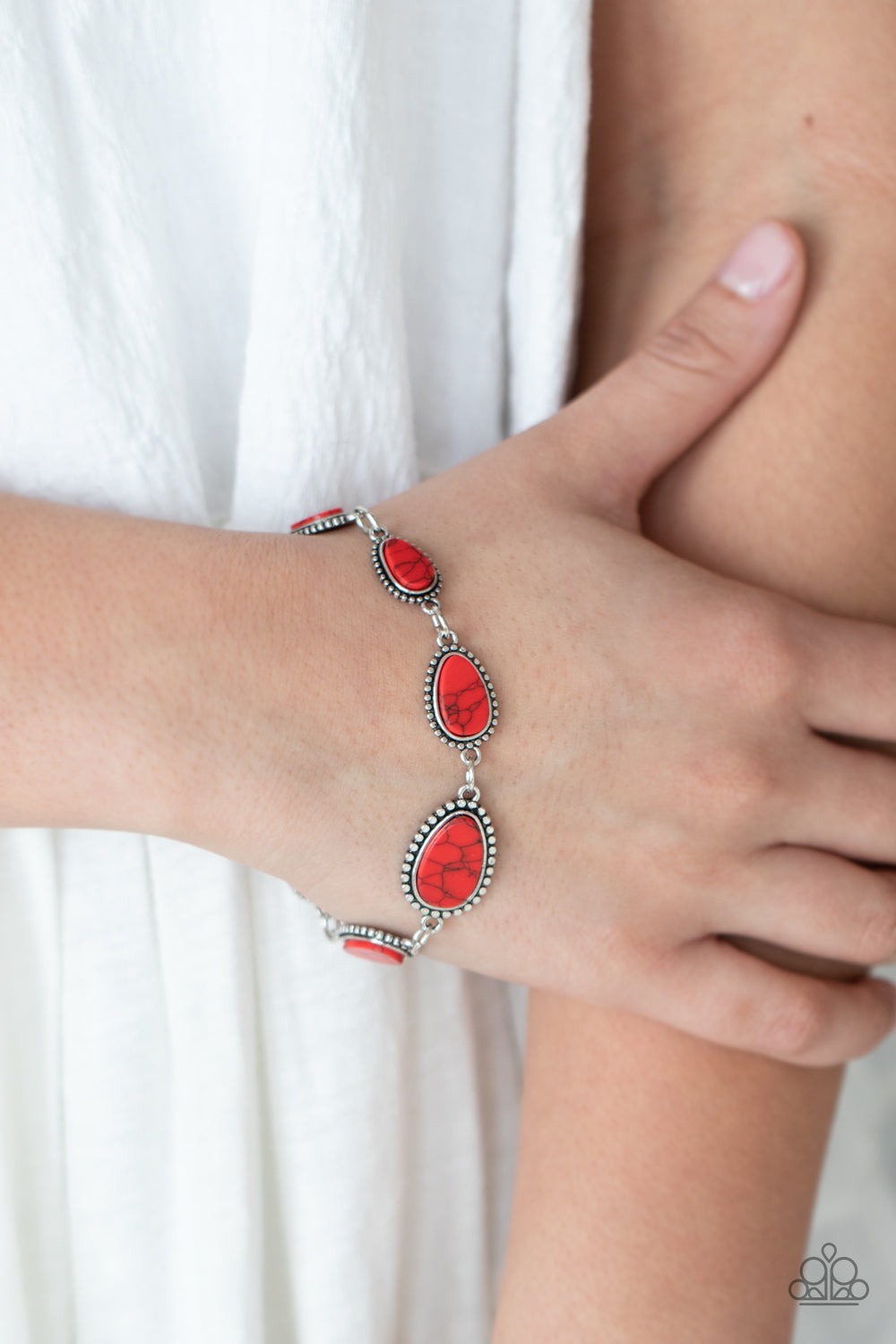 Paparazzi ♥ Elemental Exploration - Red ♥  Bracelet