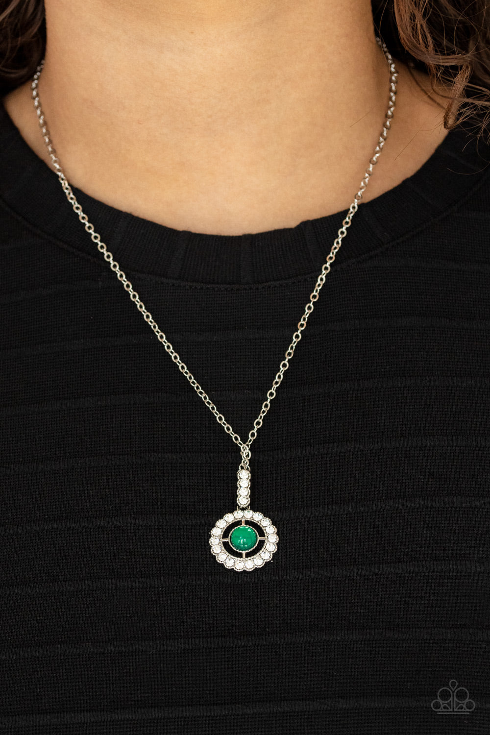 Paparazzi ♥ Springtime Twinkle - Green ♥  Necklace