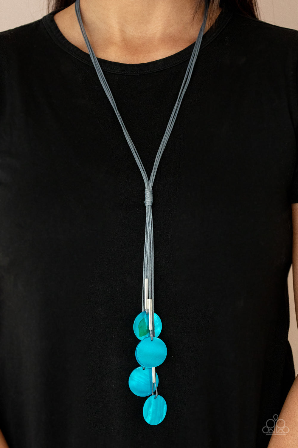 Paparazzi ♥ Tidal Tassels - Blue ♥  Necklace
