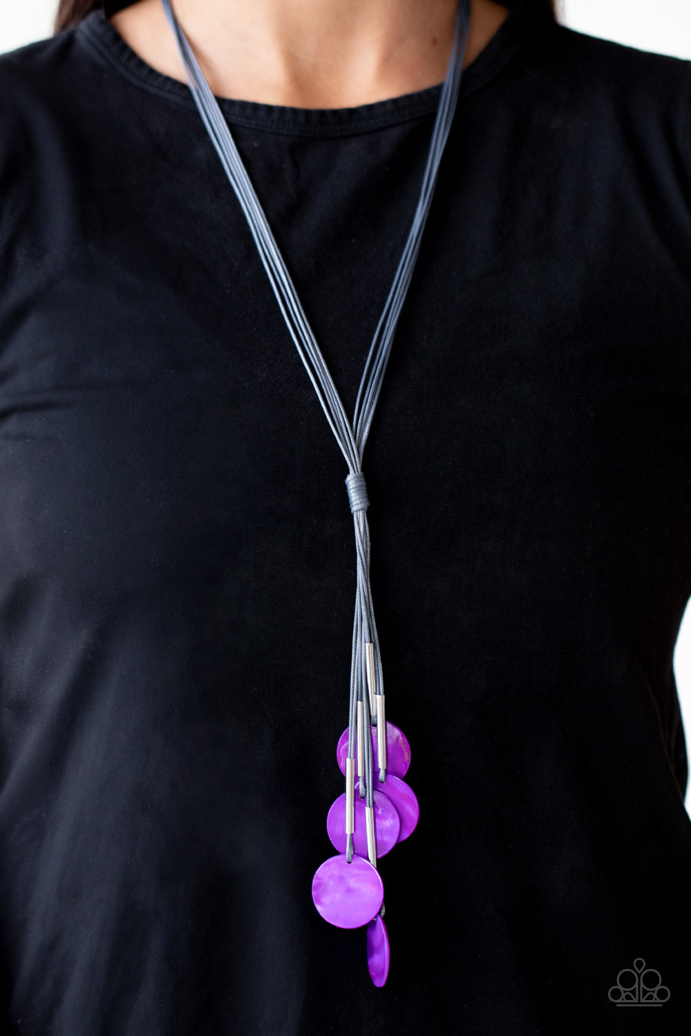 Paparazzi ♥ Tidal Tassels - Purple ♥  Necklace