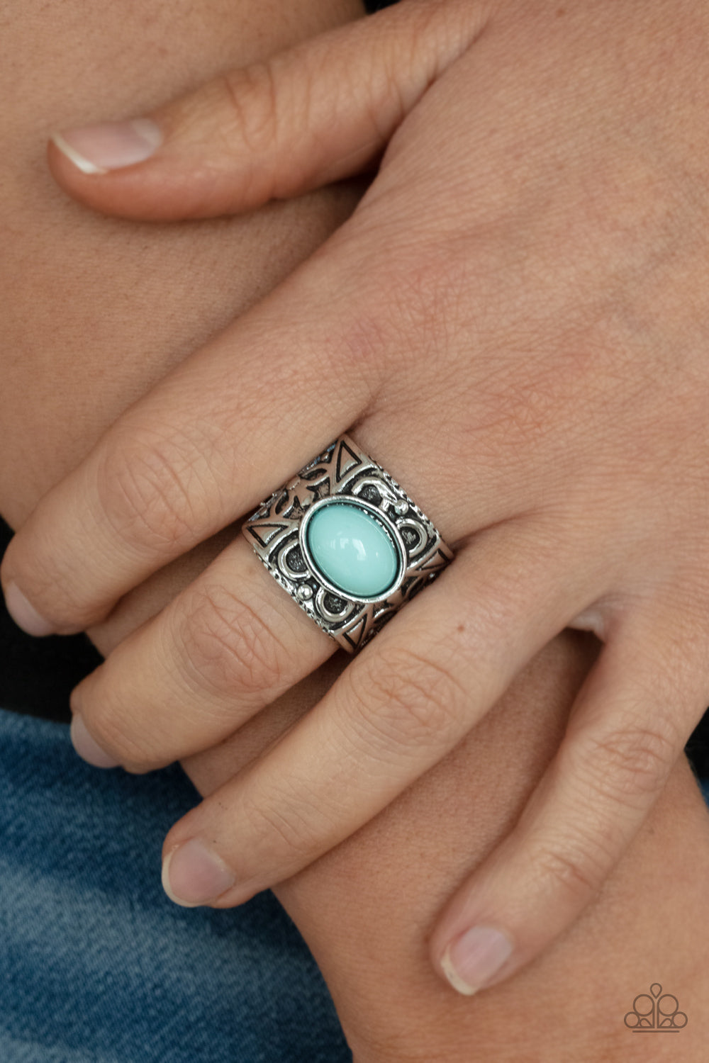 Paparazzi ♥ Bubbly Bonanza - Blue ♥  Ring